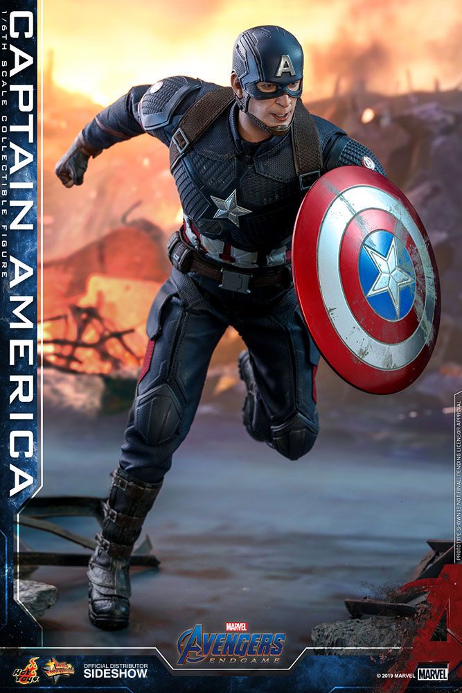 Figurine Hot Toys Captain America Endgame - Deriv'Store ...
