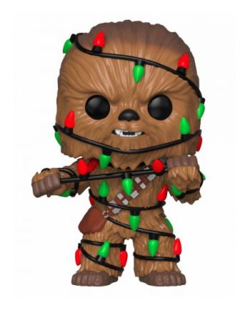 Funko POP  Bobble Head Holiday Chewbacca with Lights