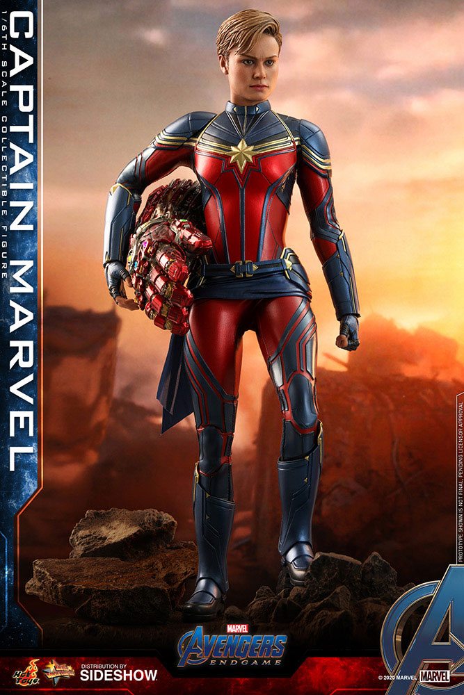 Figurine Hot Toys Captain Marvel Endgame - Deriv'Store - Les