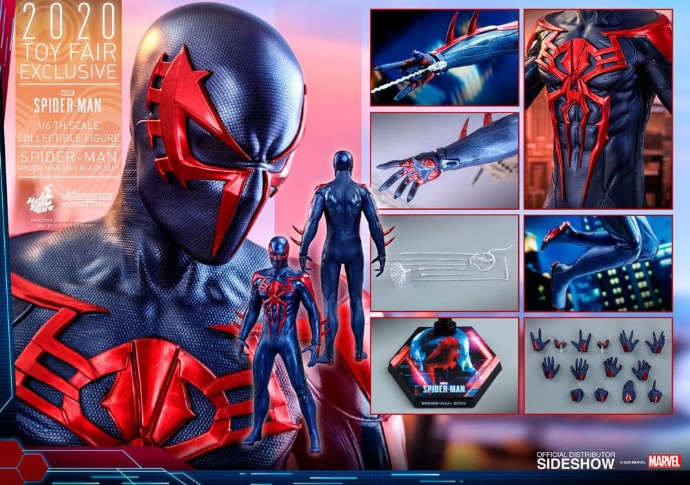 Figurine Hot Toys Spider-Man 2099 Black Suit Exclusive