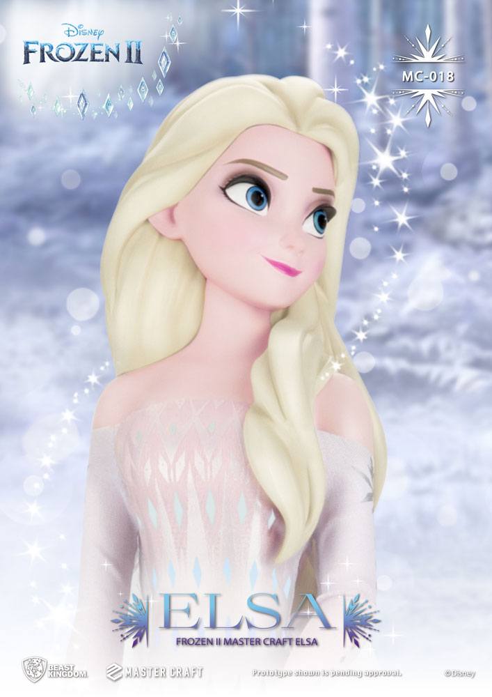 Figurine Elsa, Master Craft - Disney, La Reine des Neiges - Beast Kingdom