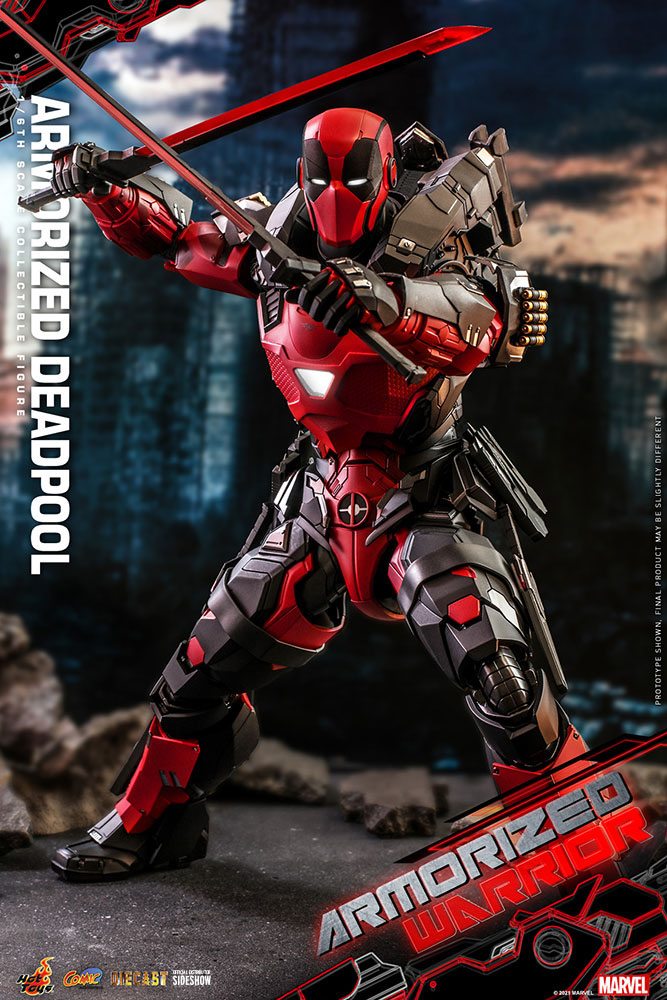 Figurine Armorized Deadpool Marvel Comic - Deriv'Store