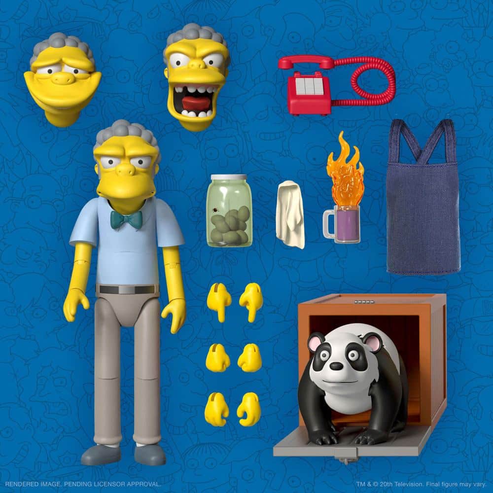 Figurine Ultimates Moe Les Simpsons 