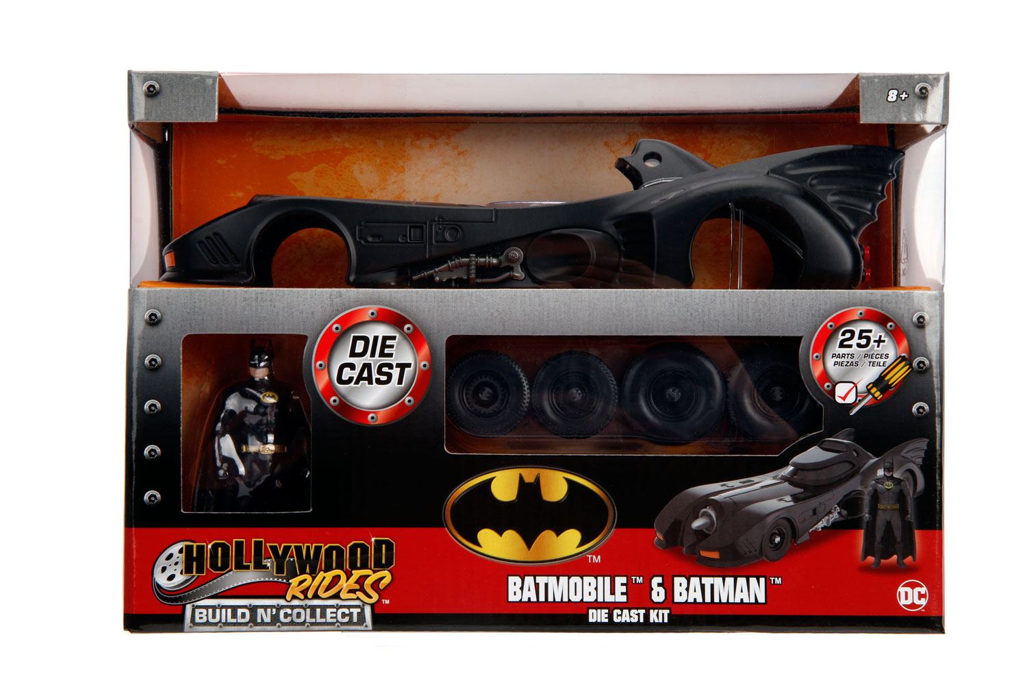 Porte-clé métal SD Toys Batman 1989 Batmobile - Bagagerie - Accessoires