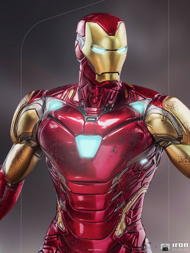 Iron Man Figurines pour enfants, jouet daction de 17 cm, figurines animées,  tête et bras rotatifs, figurines de décoration d