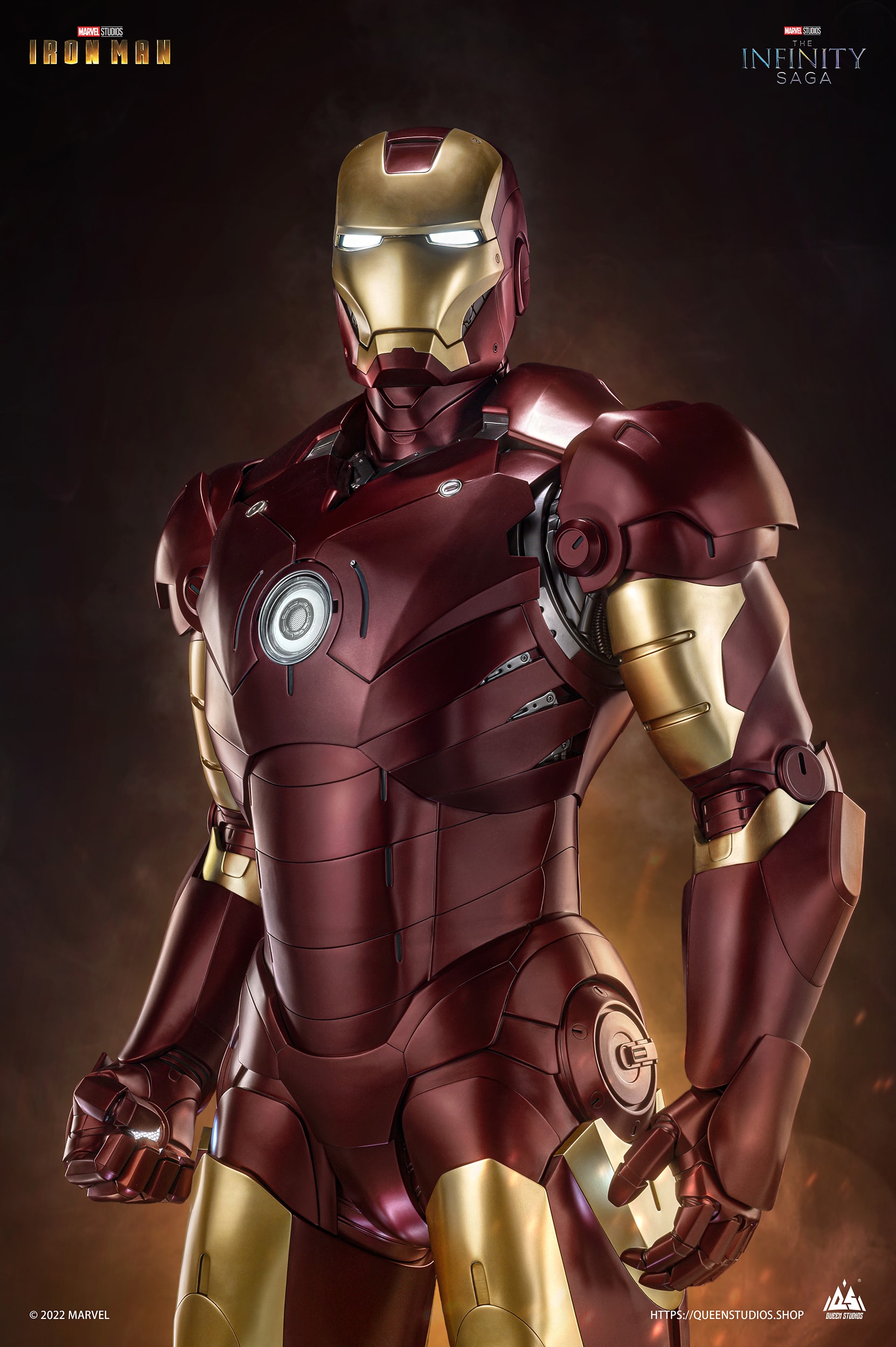 Statuette Iron Man Mark 3 Life Size Queen Studios