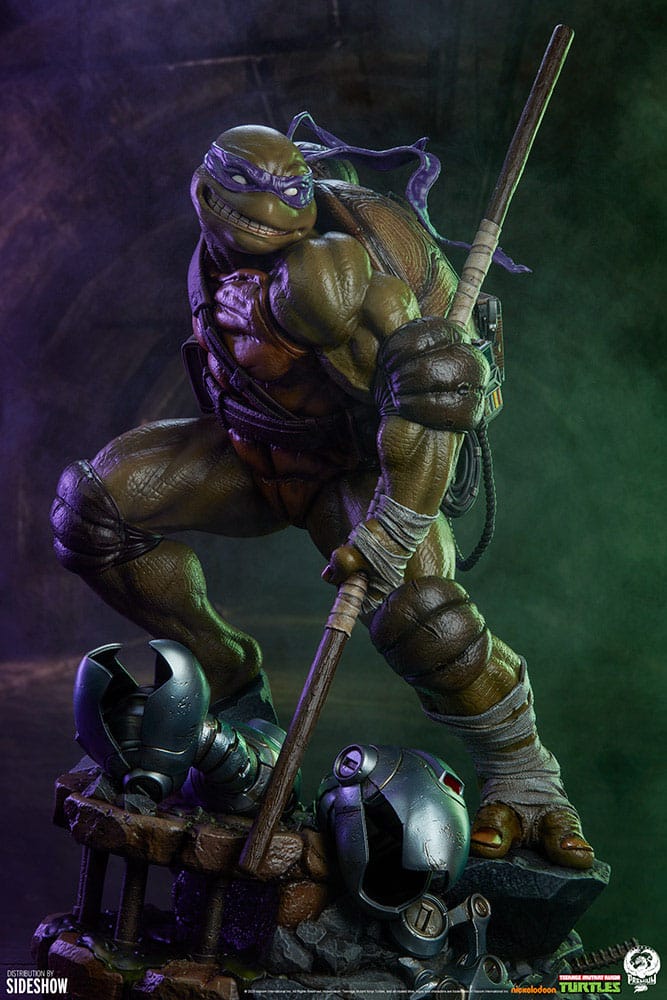 Mascotte de Donatello, célèbre tortue ninja violette dans Mascottes  Personnages célèbres Changement de couleur Pas De Changement Taille L  (180-190 Cm) Bon a tirer Non Avec les vêtements ? (si présents sur